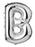 Letter B foil balloons / 18 inch