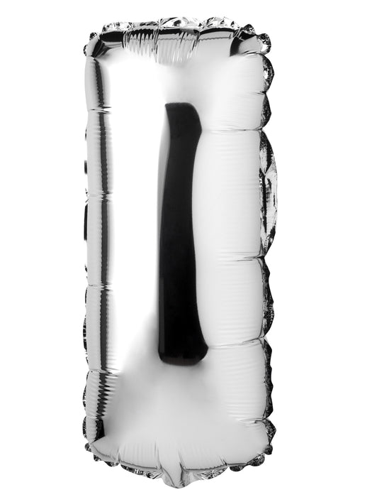 Letter I foil balloon / 18 inch