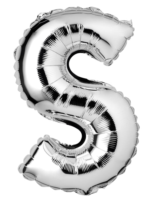 Letter S foil balloon / 18 inch