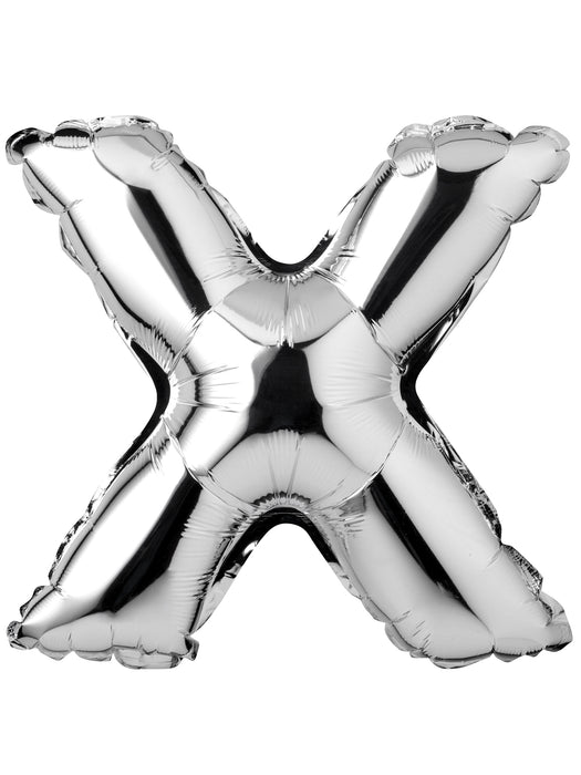 Letter X foil balloon / 18 inch