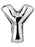 Letter Y foil balloon / 18 inch