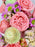 H Initial Flower with stand